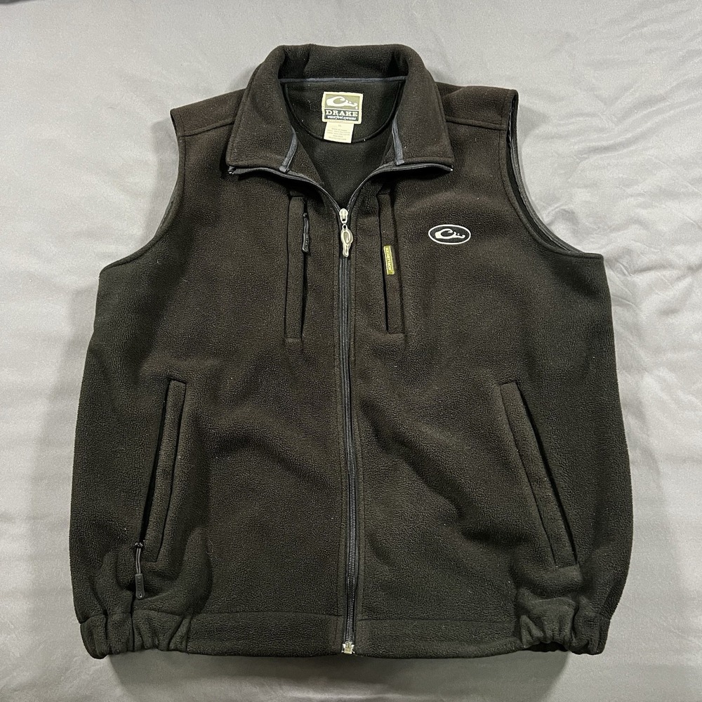 Drake Waterfowl‎ MST Solid Windproof Layering Vest Olive Green XL